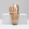 Novelty gold resin snail by White Moose from the homewares and home decor collection
