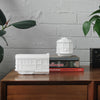 Tram Bookends - White