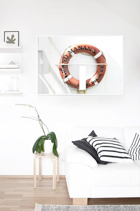 Framed Canvas Print - All Aboard