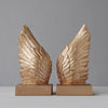 Wing Bookends - Gold