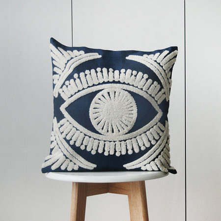 Byron - 45x45cm Cushion Cover (Navy Blue)