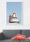 Framed Canvas Print - Lookout