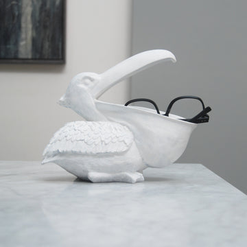 Peter the Pelican Bowl - White