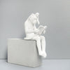 Shelf Monkey - White