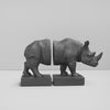 Rhino Bookends - Black