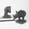 Rhino Bookends - Black