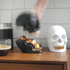 Functional skull head storage box for keys or small items with Coffee Pods