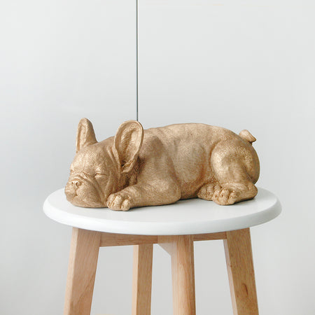 Sleeping Frenchie - Gold