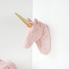 Unicorn Wall Hanging - Pink/Gold